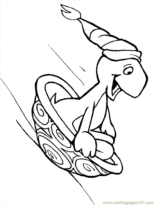 Coloring Pages Turtle Coloring Pages 03 (Reptile > Turtle) - free