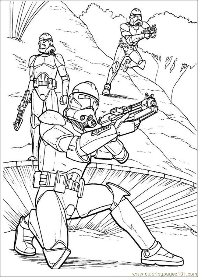 Coloring Pages Starwars 02 (Cartoons > Star Wars) - free printable