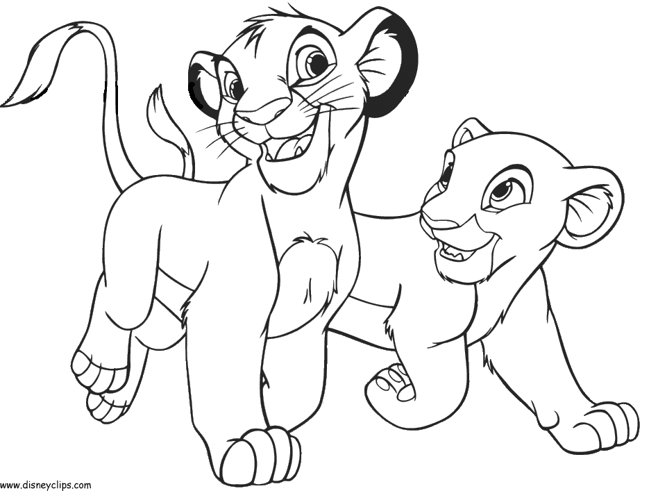 lion king 2 coloring pages : Printable Coloring Sheet ~ Anbu