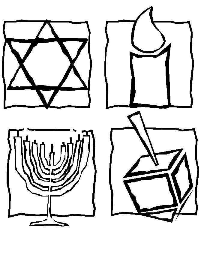 Jewish Coloring Pages For Kids 64 | Free Printable Coloring Pages