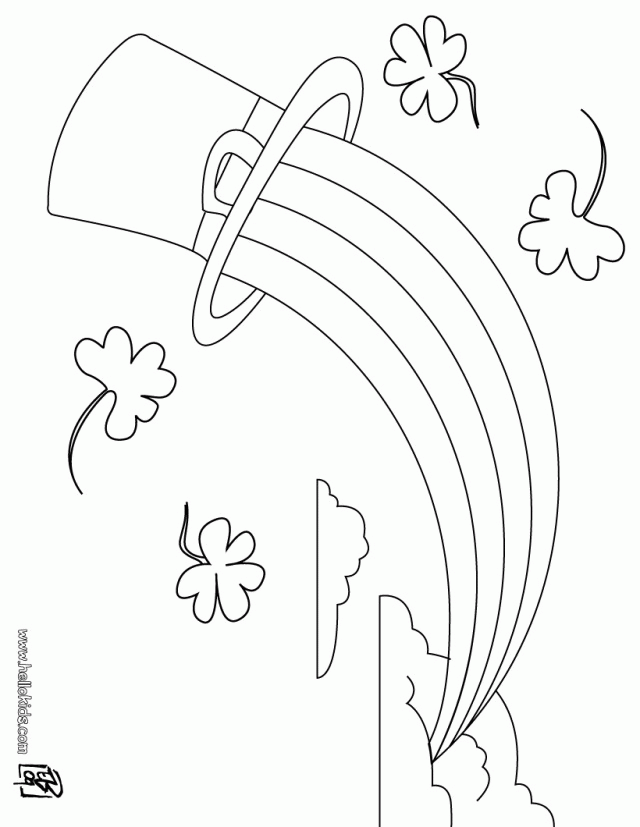 Shamrock Coloring Page Coloring Pages For Adults Coloring Pages