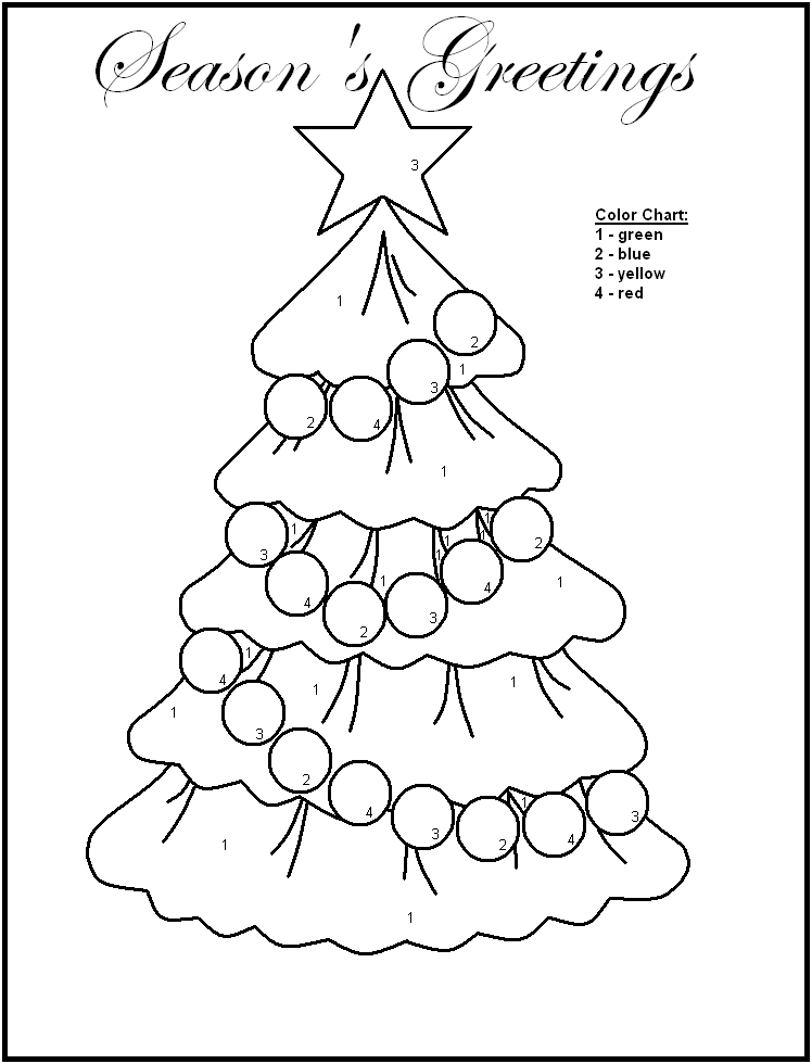 Christmas-Color-By-Number-