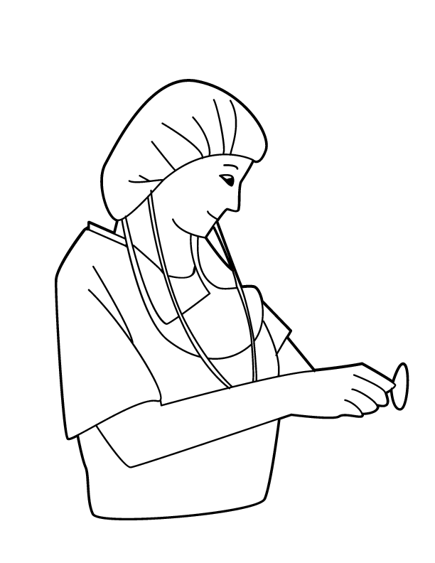 nurses colring pages Colouring Pages (page 3)