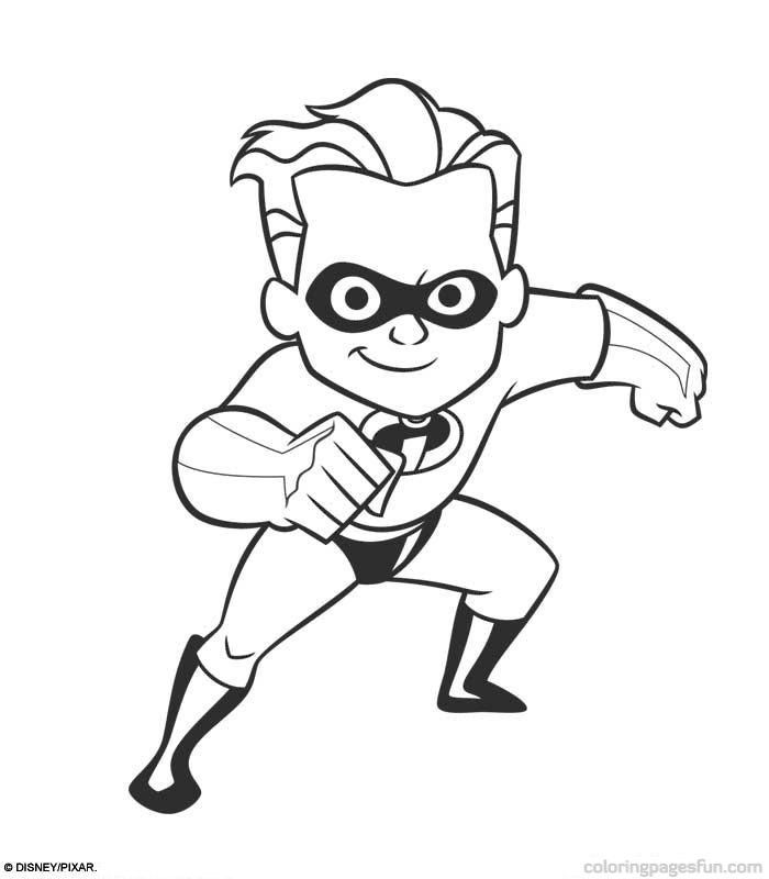 The Incredibles | Free Printable Coloring Pages – Coloringpagesfun