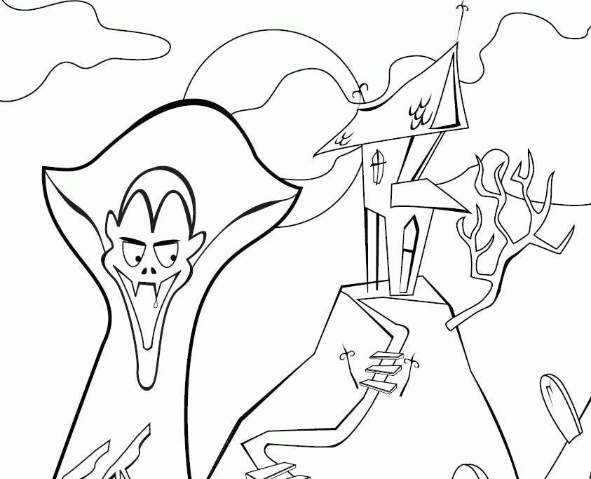 Halloween Coloring Pages For Kids - Free Coloring Pages For