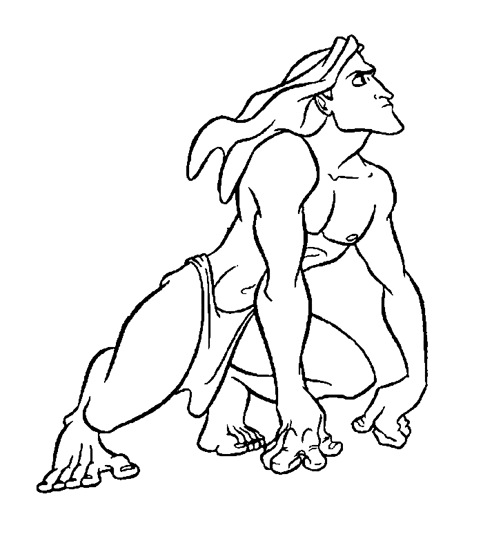 Tarzan Coloring Pages | Coloring Pages