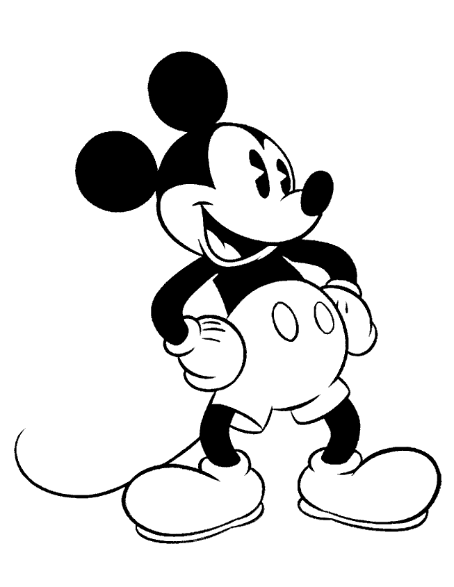 Mickey Mouse coloring pages | printable color sheets