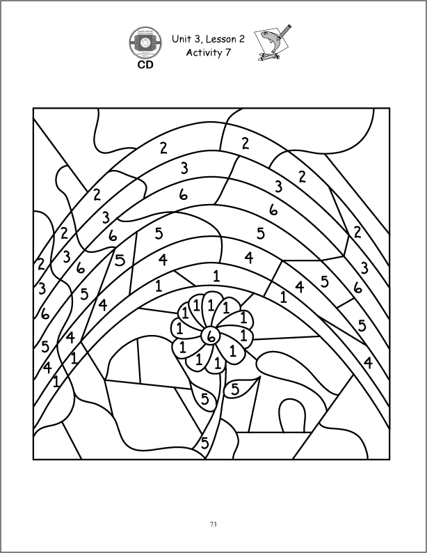 Spanish Numbers Colouring Pages