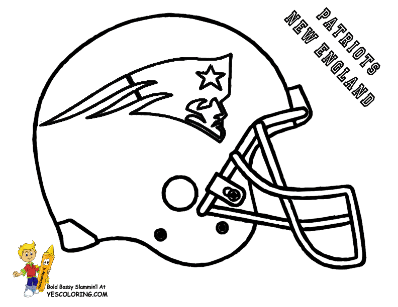 New England Patriots Coloring Pages With Minnie Mouse