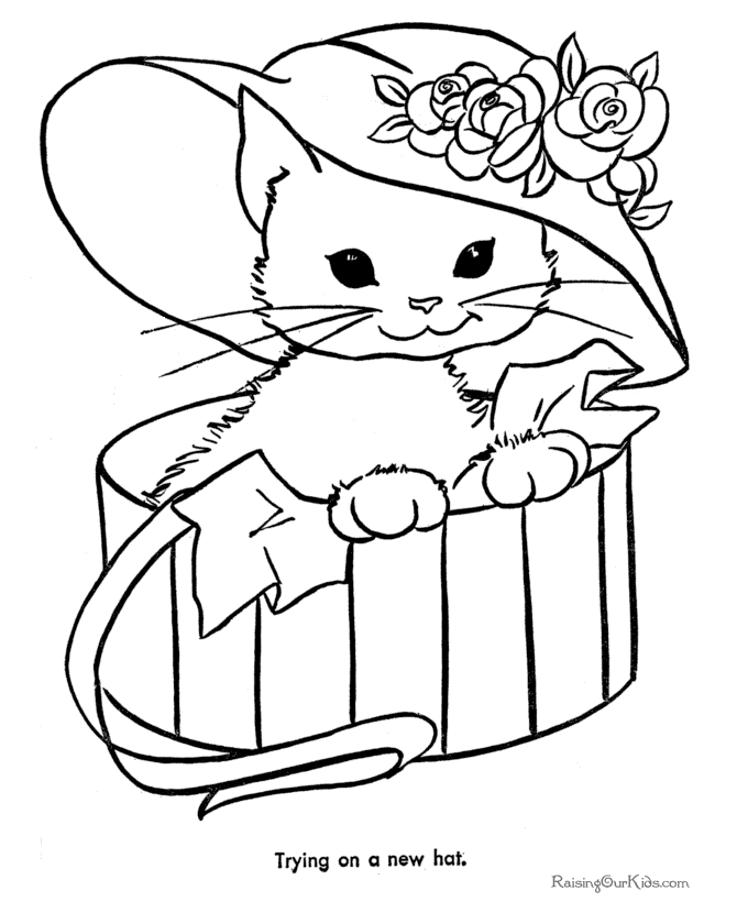 Zoo Babies Colouring Pages (page 3)