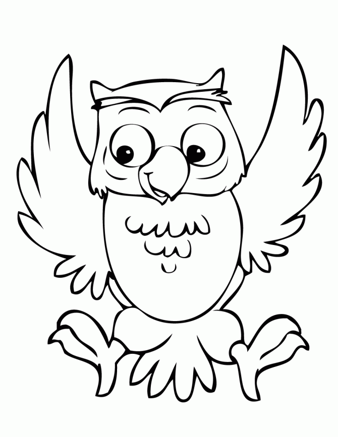 Owl Coloring Pages - Free Printable Pictures Coloring Pages For Kids