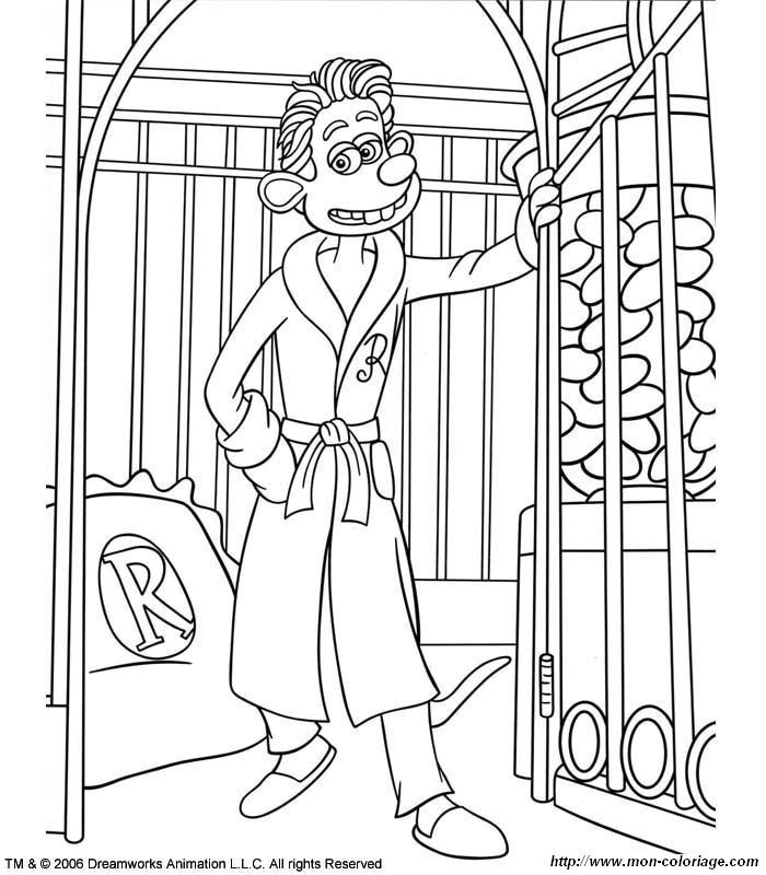 flushed away Colouring Pages (page 3)