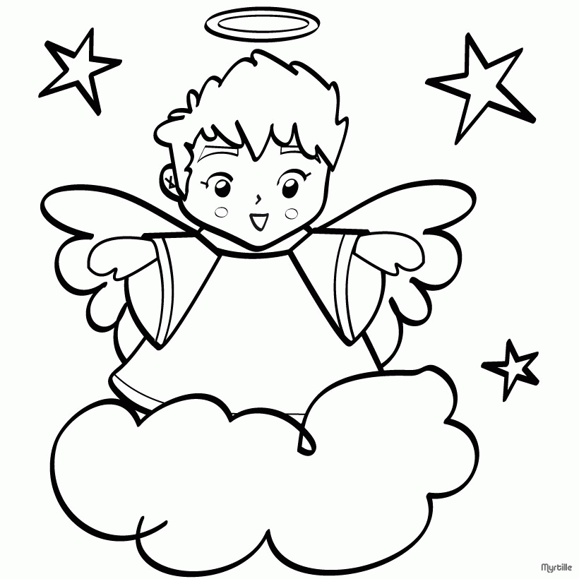 Angel Pictures For KidsFun Coloring | Fun Coloring