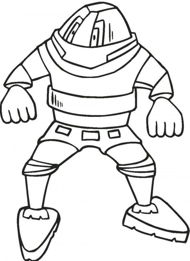 free robot coloring pages | Printable Coloring Pages