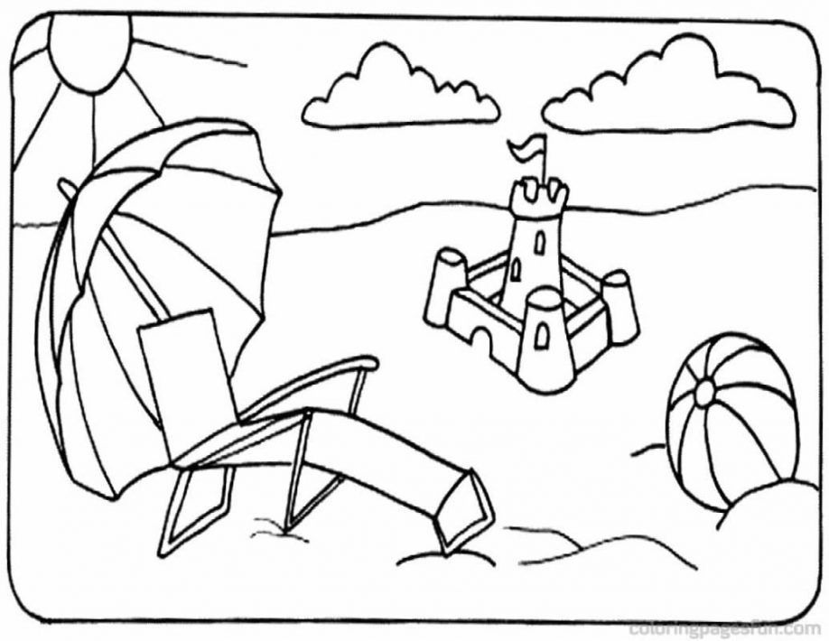 Beach Coloring Pages For Adults Printable Beach Coloring Pages ...