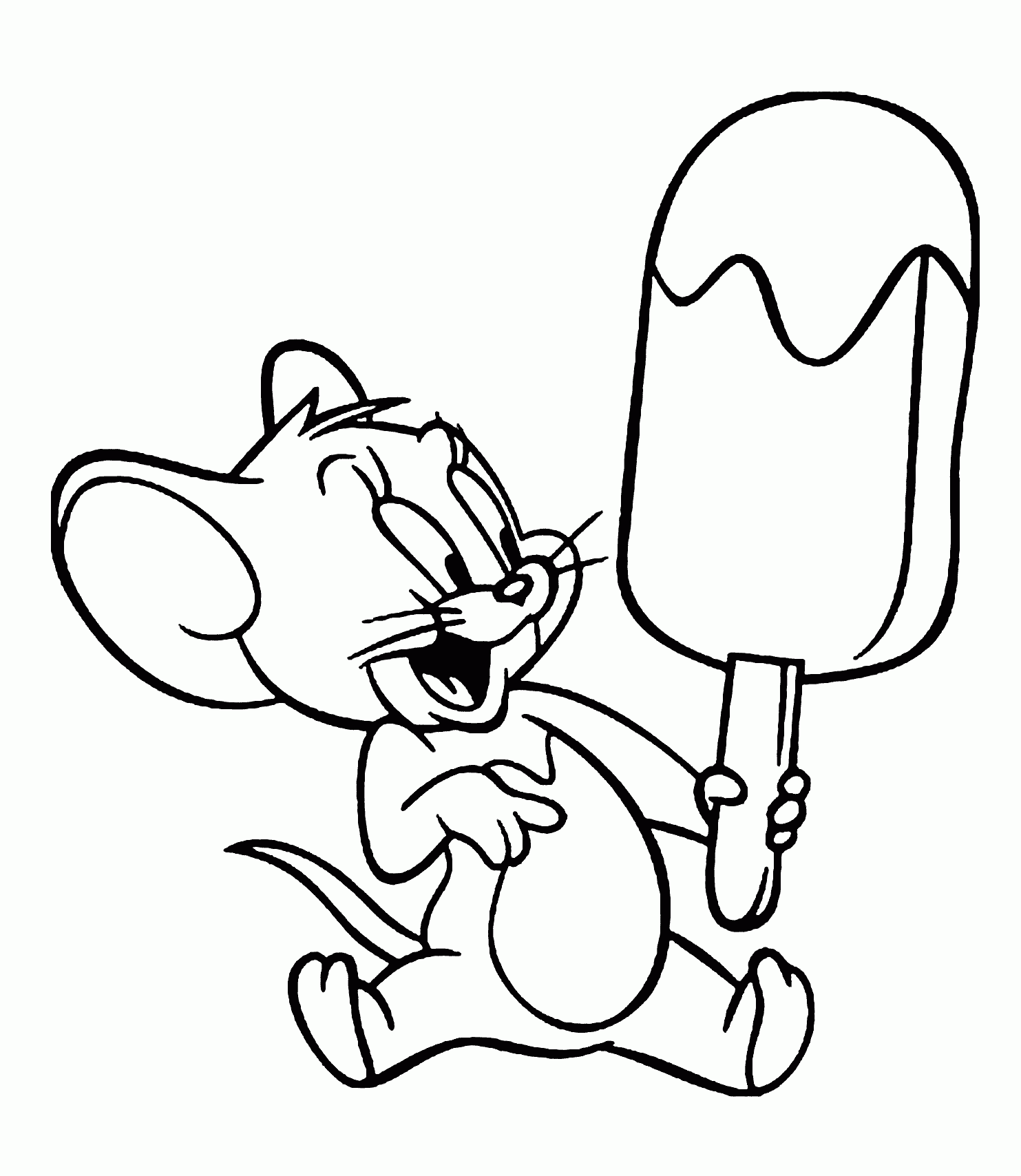 Related Tom And Jerry Coloring Pages item-14065, Tom And Jerry ...