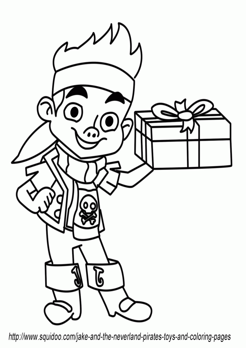 Jake And The Neverland Pirates Coloring Pages | Free Coloring Pages