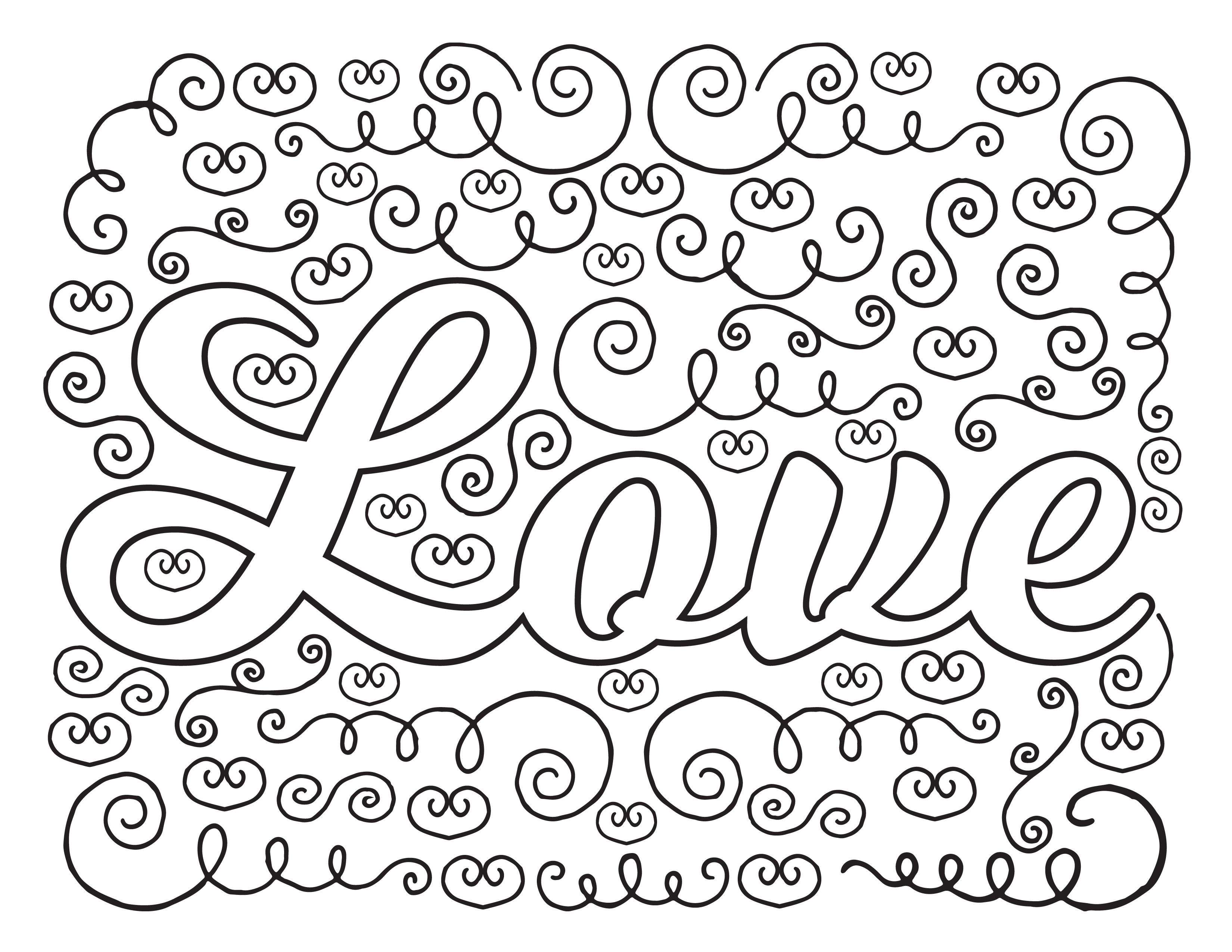 Love You Coloring Pages Coloring Book 0 #18660 | Nest-promise.net