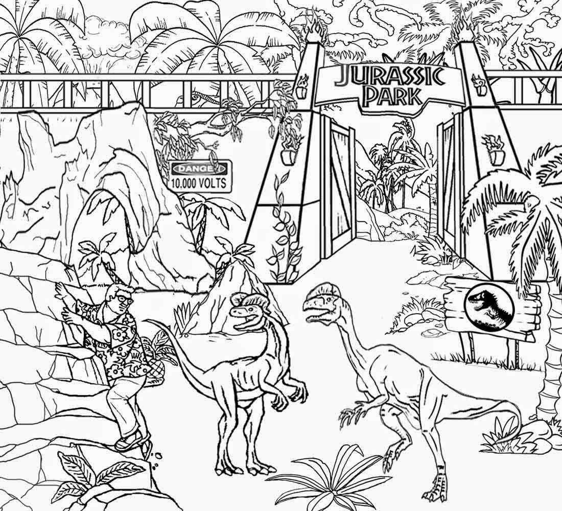 jurassic world coloring pages free printing | 27. Free ...