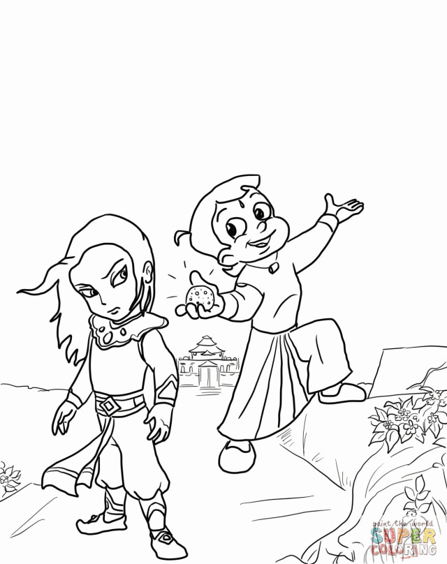 Chota Bheem Colouring Pages Online Games 282481 Coloring Pages