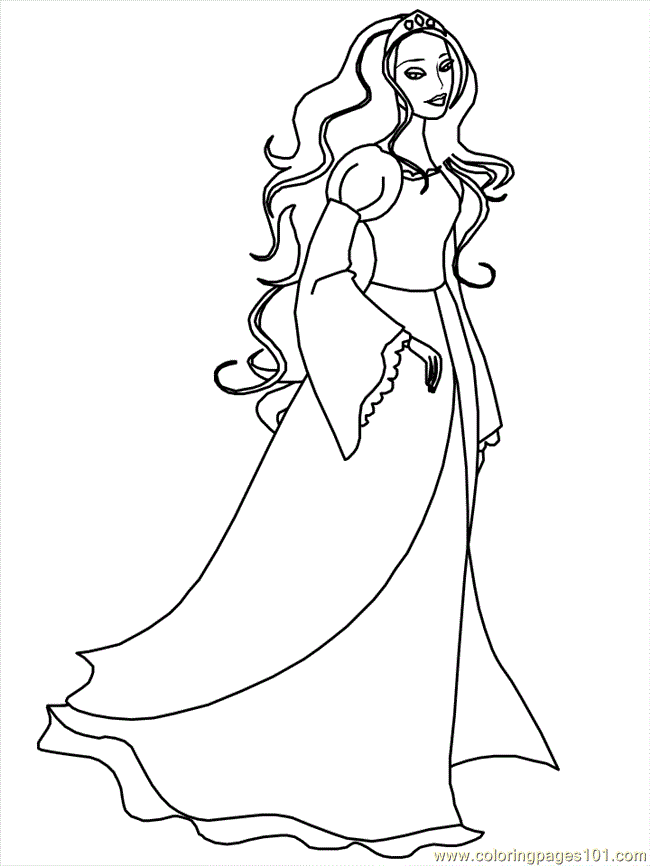 Coloring Pages Medieval and Royalty (Cartoons > Medieval and