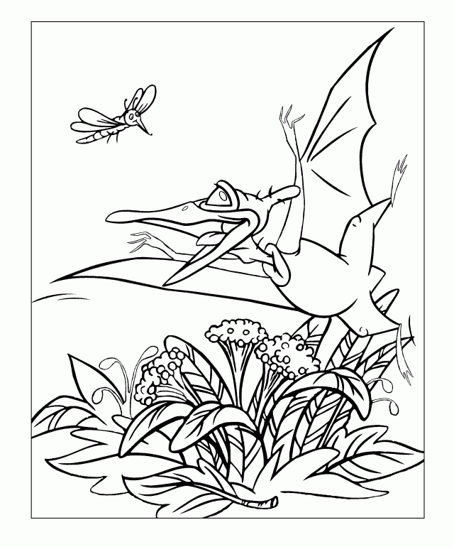 The Land Before Time Coloring Pages 277955 Land Before Time