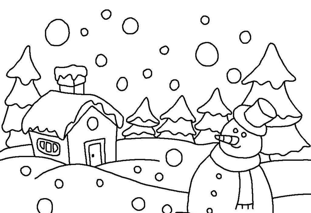 Download Holiday Winter Coloring Pages Or Print Holiday Winter