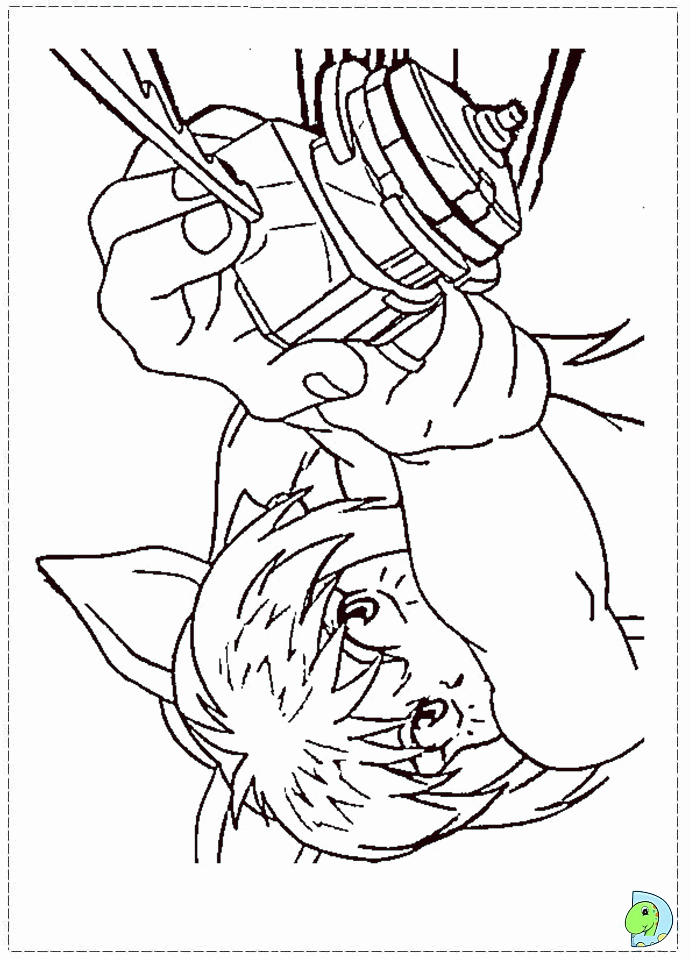 BLADE Colouring Pages