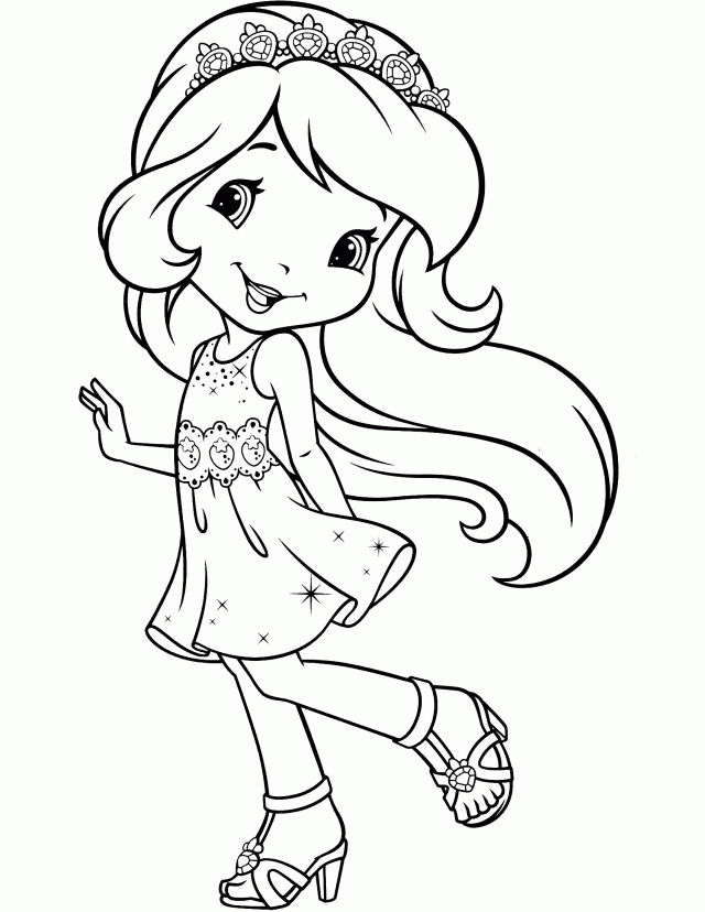 Strawberry Shortcake Coloring Pages Cool Coloring Pages 15 131810