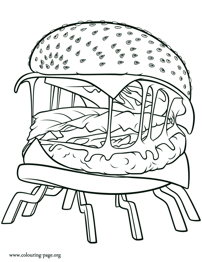 Cloudy With A Chance Of Meatballs 2 Games Coloring Pages - Kids