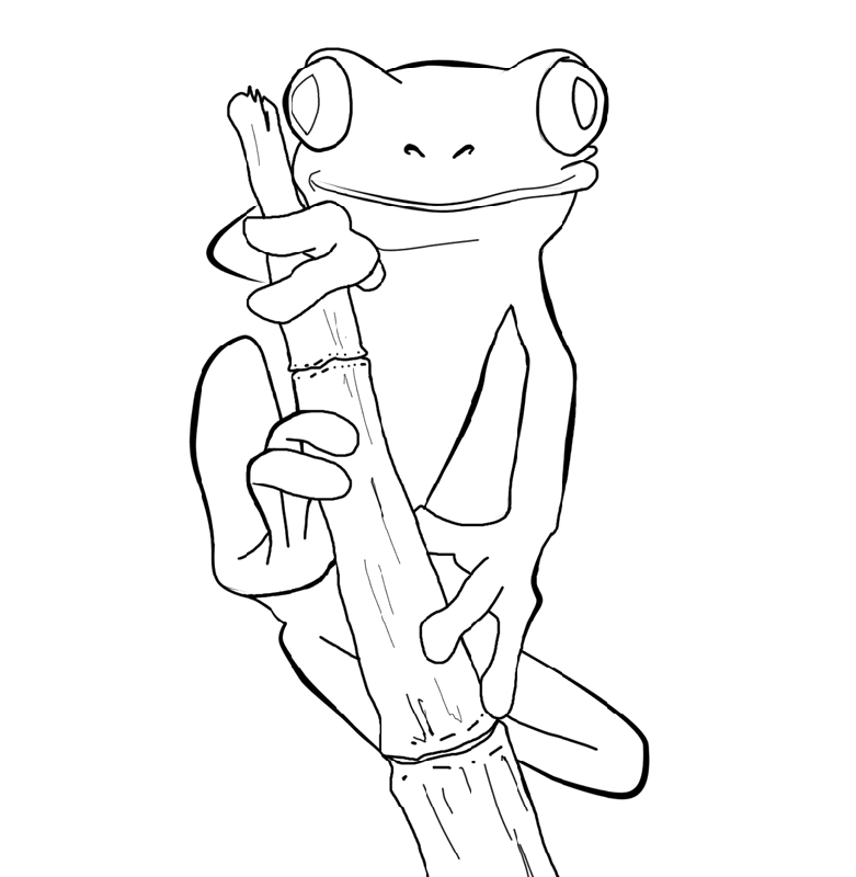 Frogs Coloring Pages 16 | Free Printable Coloring Pages