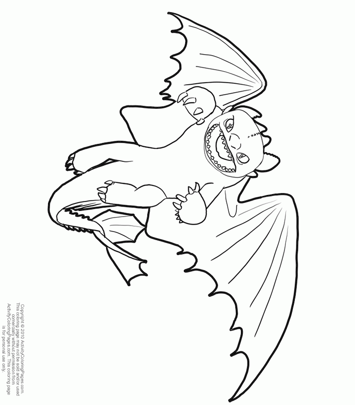 How To Train Your Dragon Coloring Pages | HdMoviePaper.com