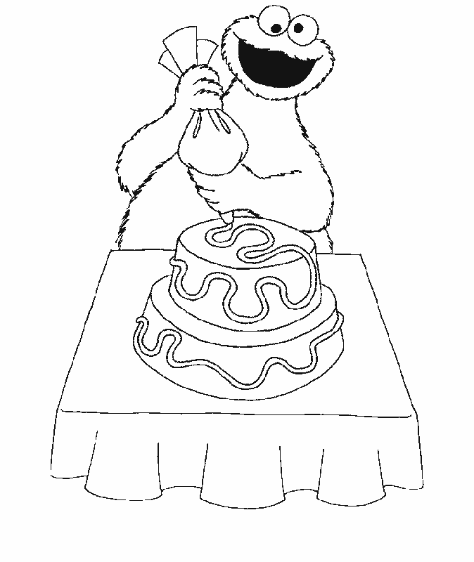 Sesame Street Coloring Pages 58 | Free Printable Coloring Pages