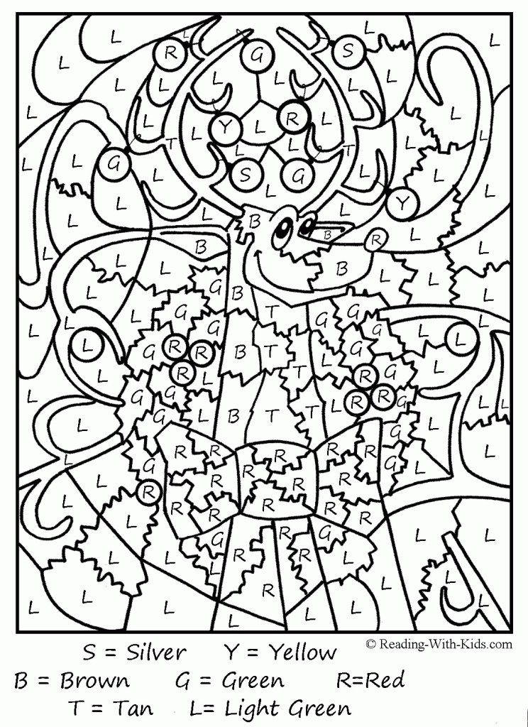 Free Printable Color By Number Coloring Pages | coloring pages
