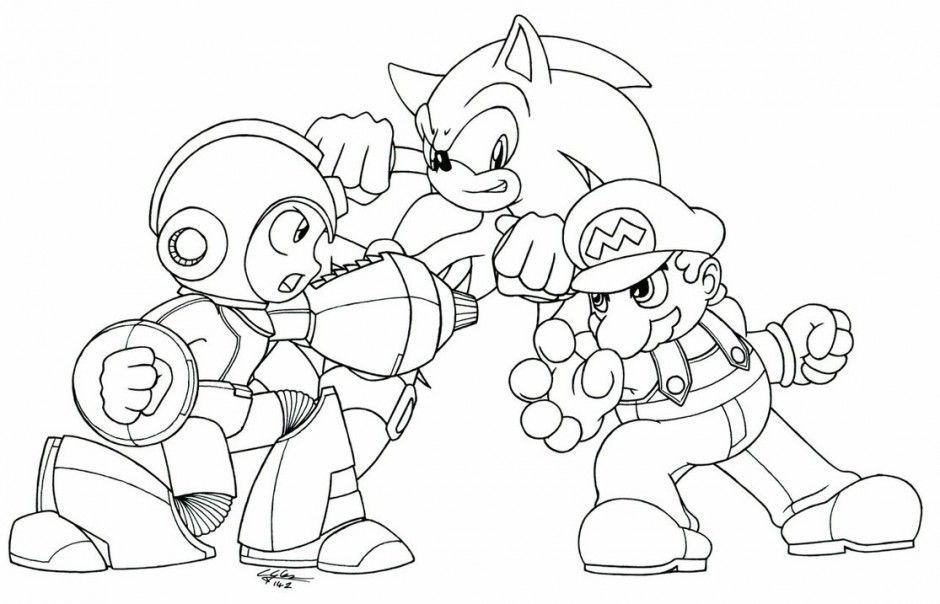 Mario And Sonic Coloring Pages Coloring Pages Amp Pictures IMAGIXS