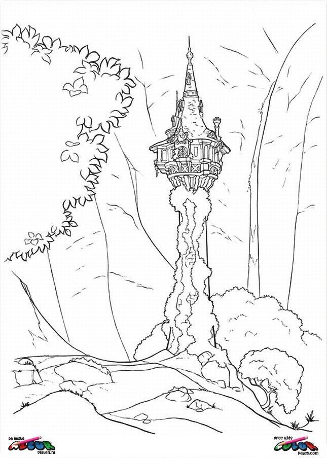 tangled tangled Colouring Pages (page 2)