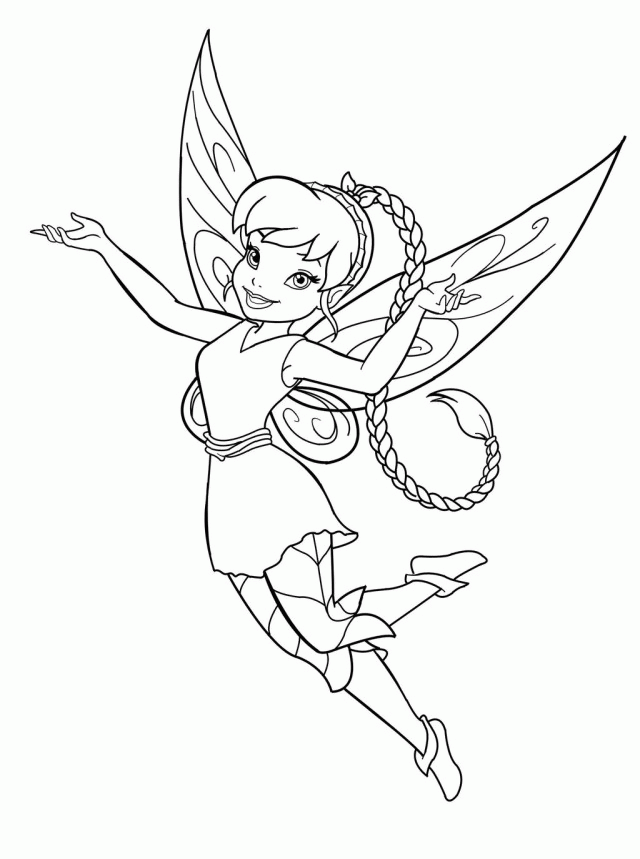Tinkerbell And The Great Fairy Rescue Coloring Pages Coloring
