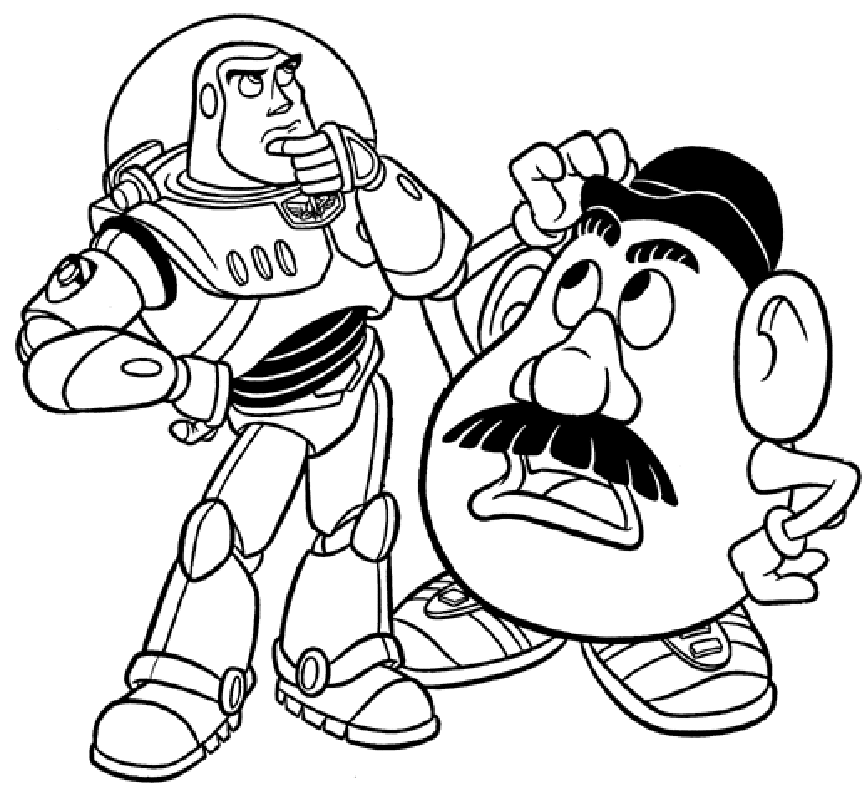 Toy Story | Free Printable Coloring Pages – Coloringpagesfun.com