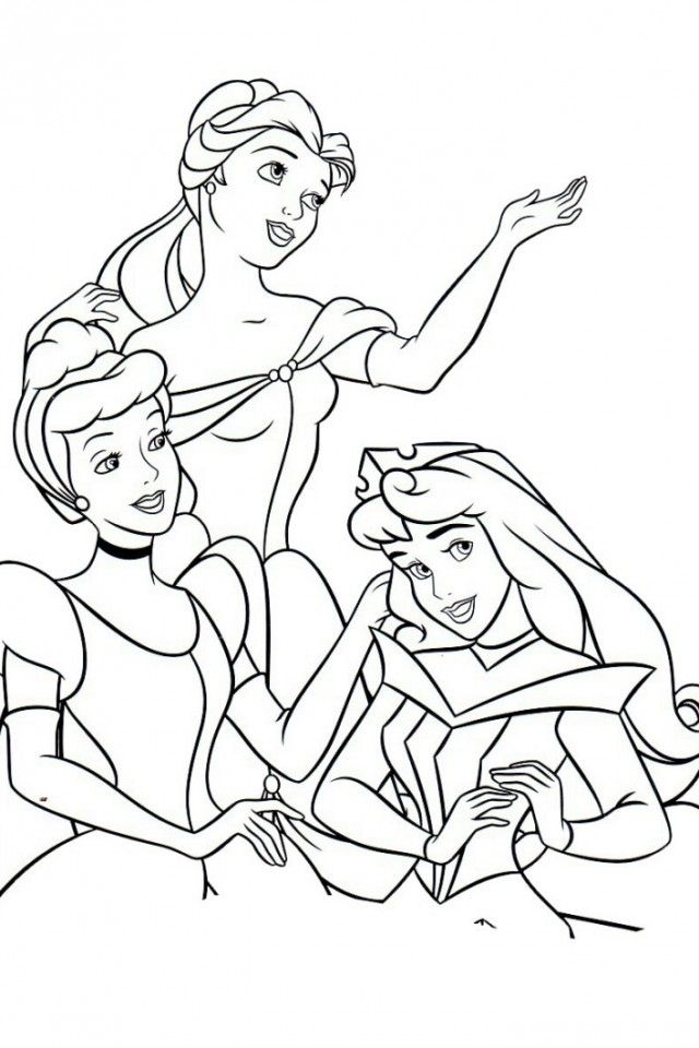 All Disney Princess Coloring Pages 640×960 #3442 Disney Coloring