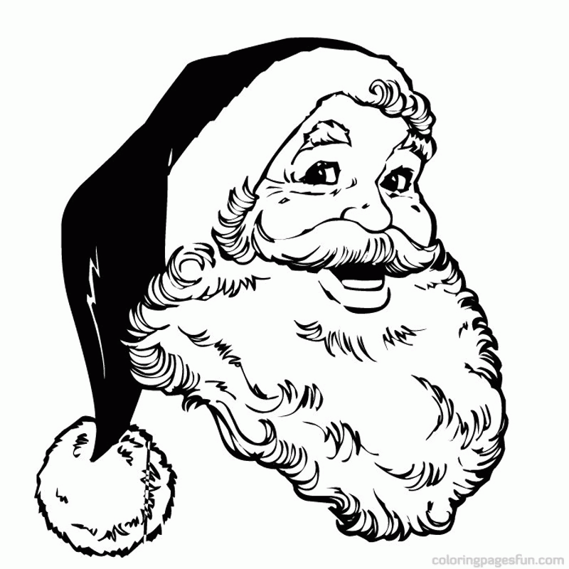 Christmas Santa Claus | Free Printable Coloring Pages
