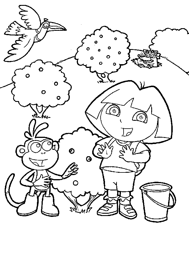 Sesame Street Characters Coloring Pages | Cartoon Coloring Pages