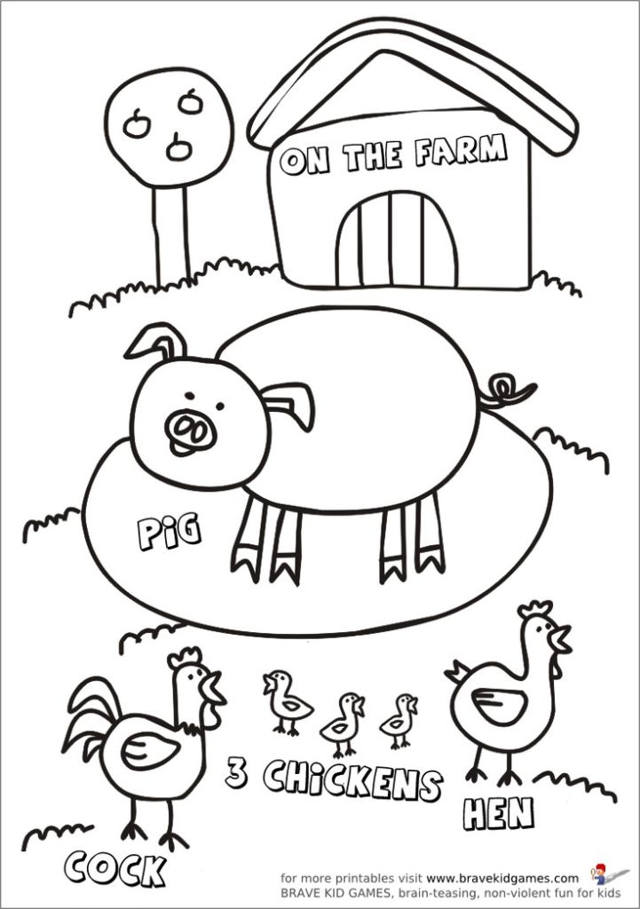 Animals | Free coloring pages for kids
