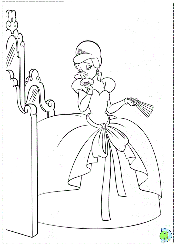 the princess and the frog Colouring Pages (page 2)