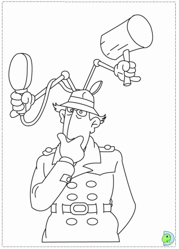 gadget Colouring Pages
