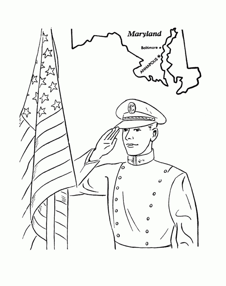 Memorial Day Coloring Pages Printable For Kids - Memorial Day