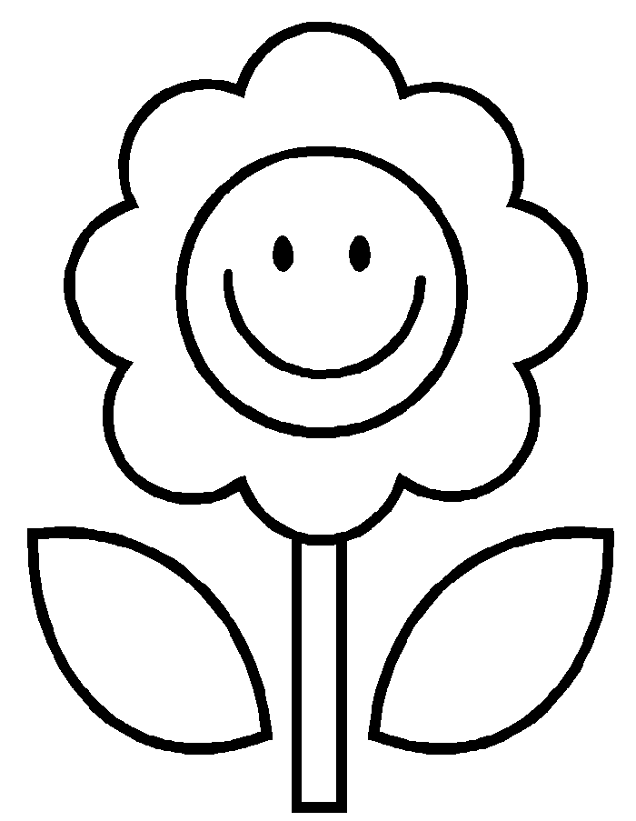 Flower Garden Coloring Page |Flower coloring pages Kids Coloring Day