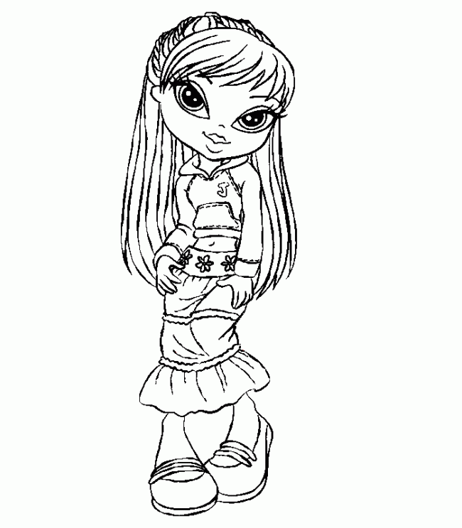 Bratz Coloring Games for Coloring Pages | Printable Coloring Pages