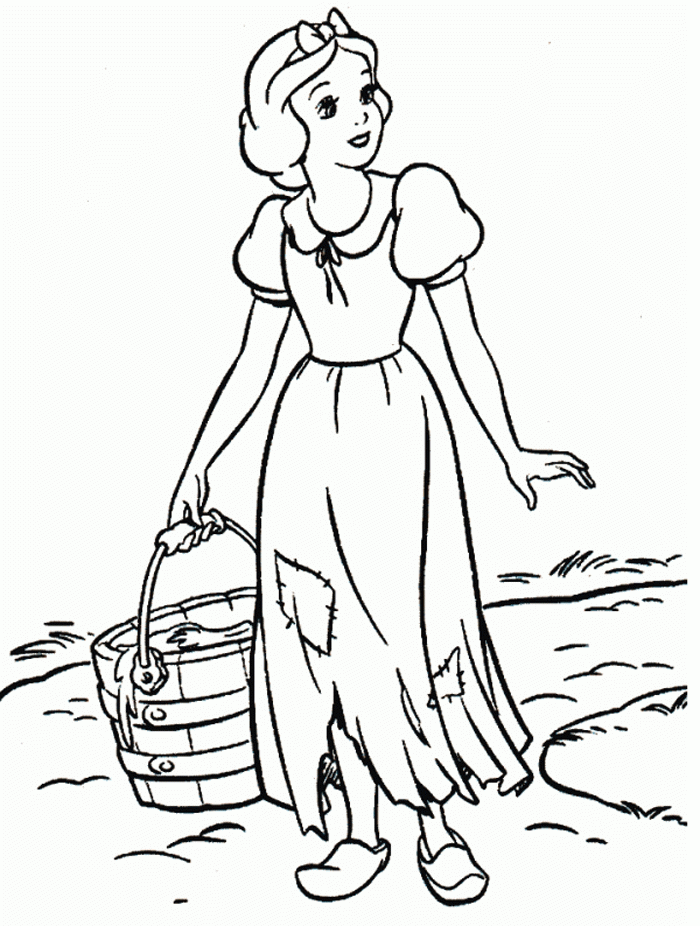 Snow White Coloring Pages Games | Coloring