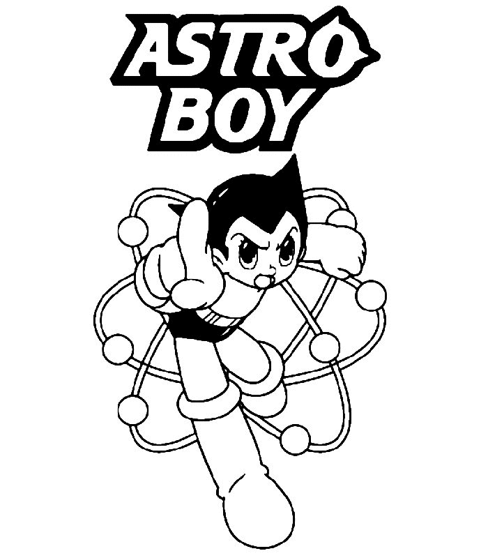 Robot Boy Colouring Pages | Coloring Page