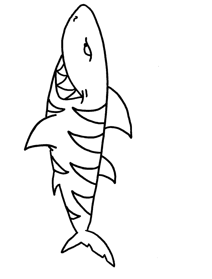 Shark Coloring Pages | Coloring Kids